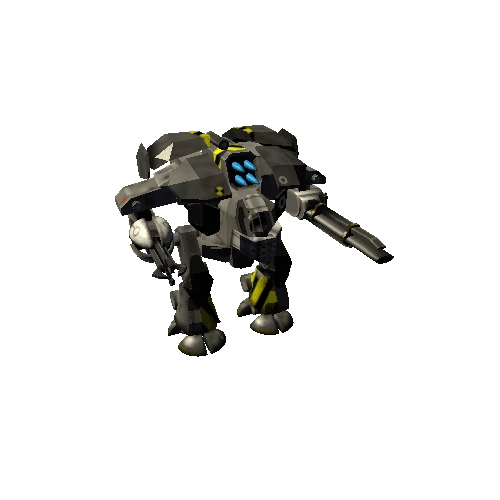 BEHEMOTHMech(Fully Rigged-SparePartsSkin)